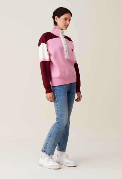 Sweatshirt Minimum col camionneur