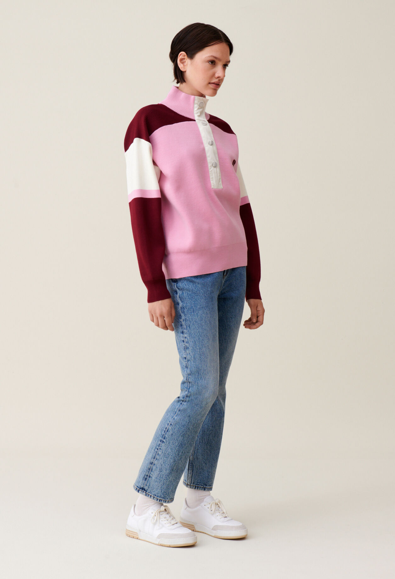 Sweatshirt Minimum col camionneur