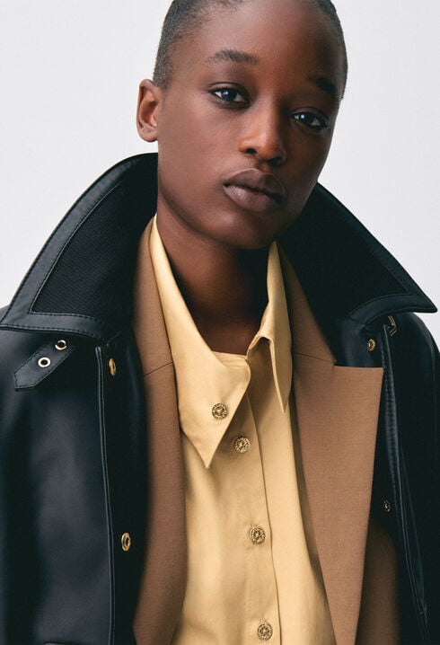 Blouson bomber cuir