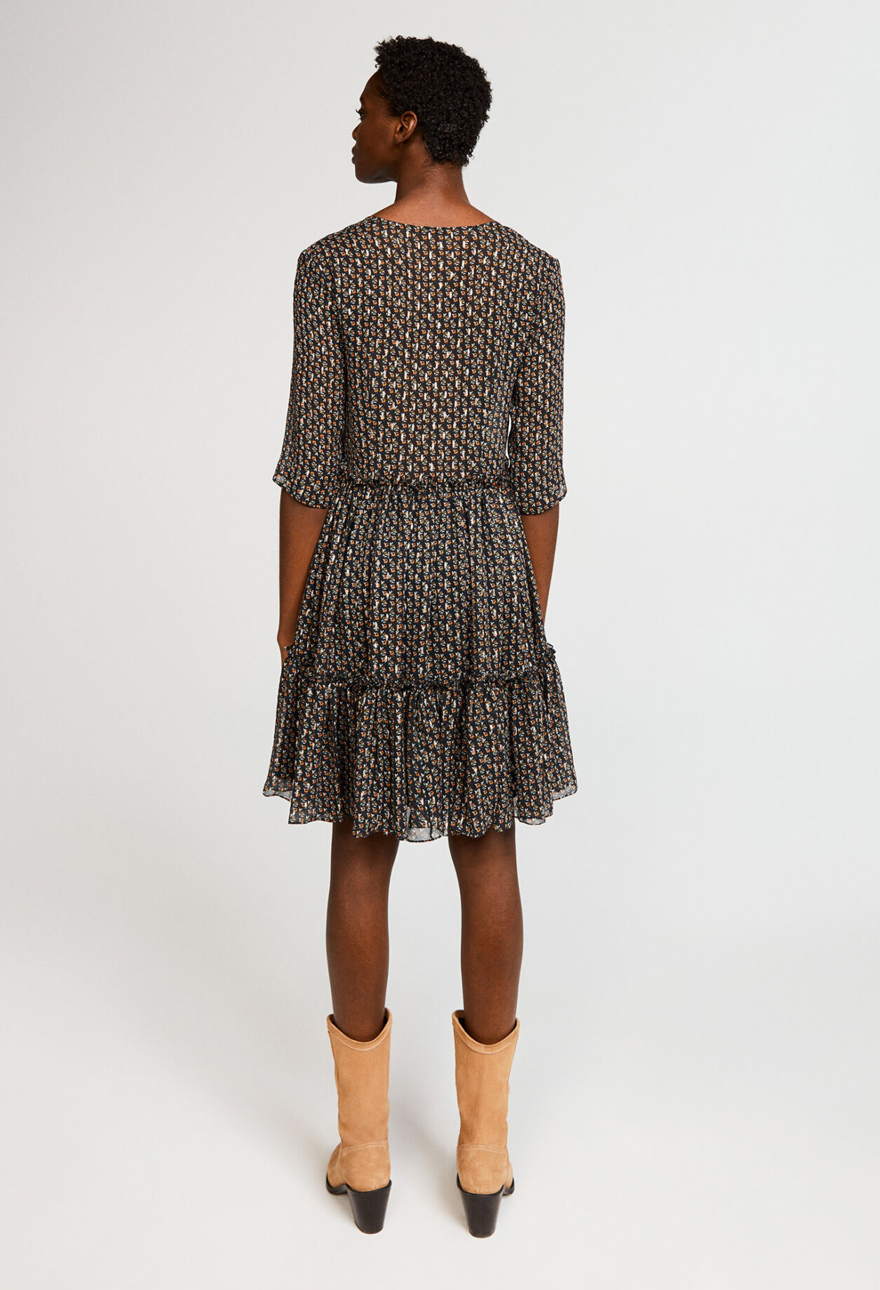 Robe volantée