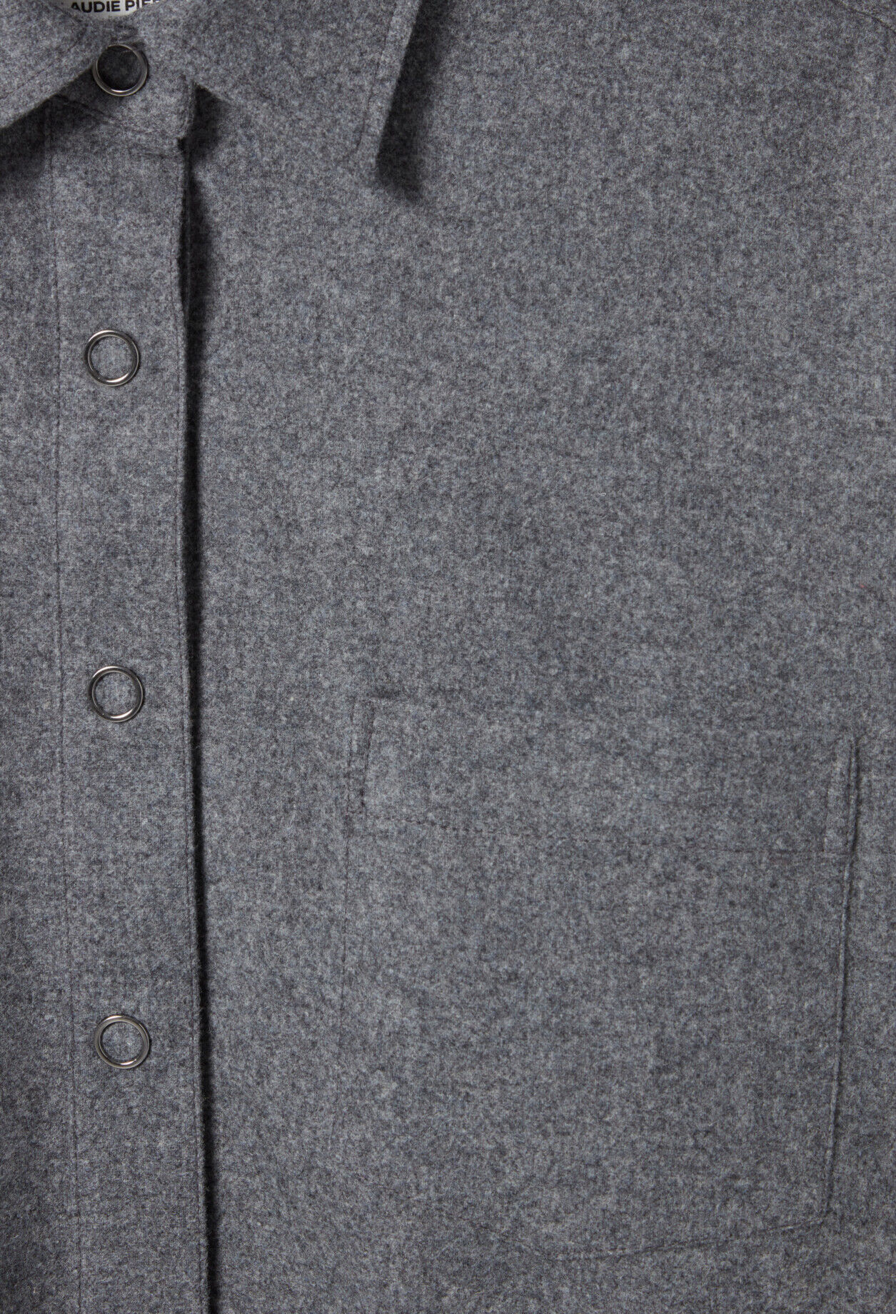 Surchemise oversize gris