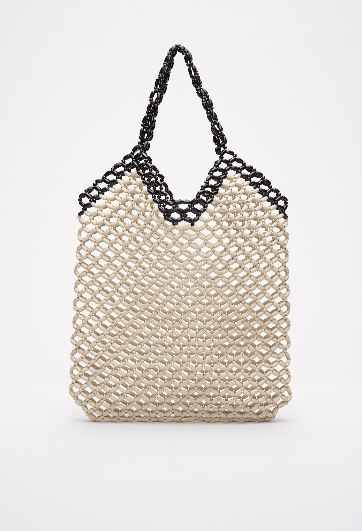 Sac en perle de bois