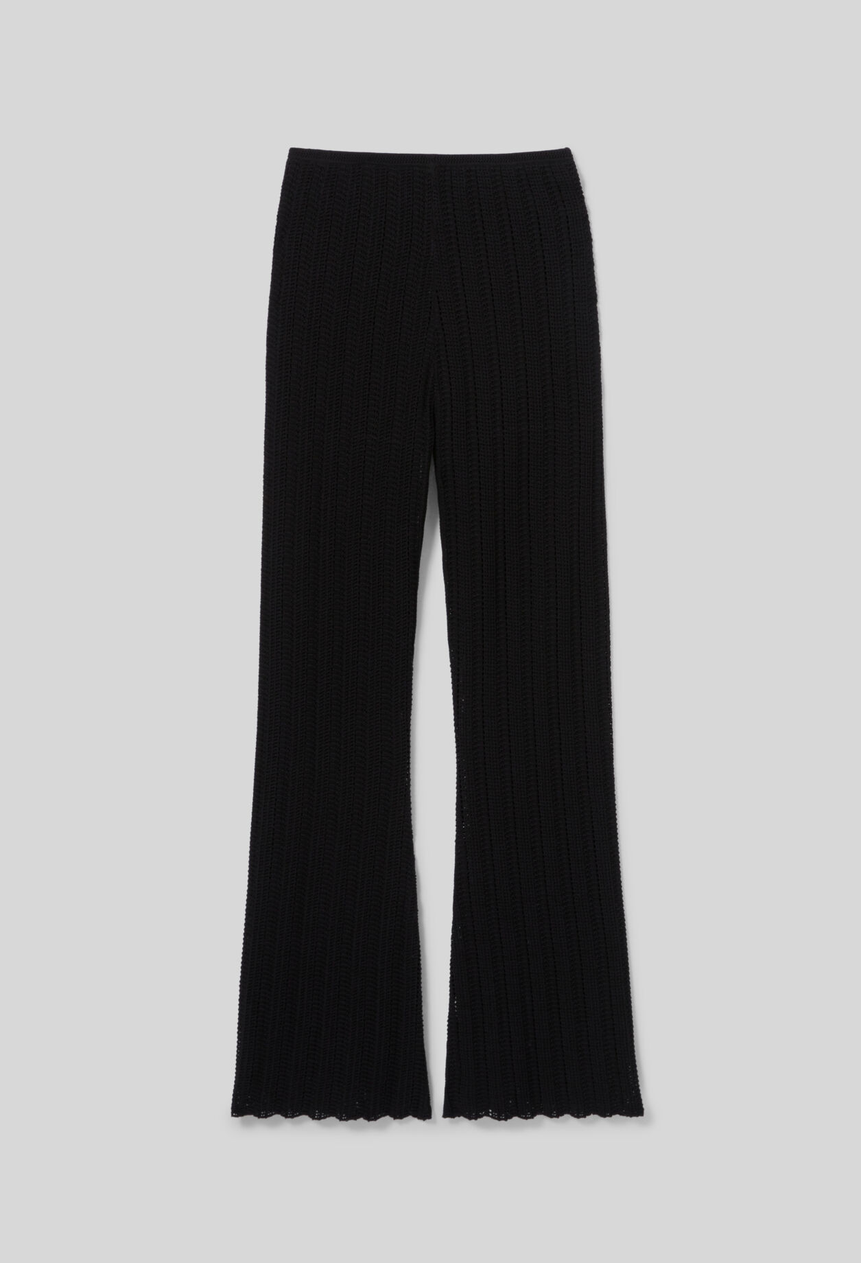 Pantalon fluide crochet