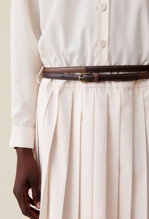 Ceinture fine cuir