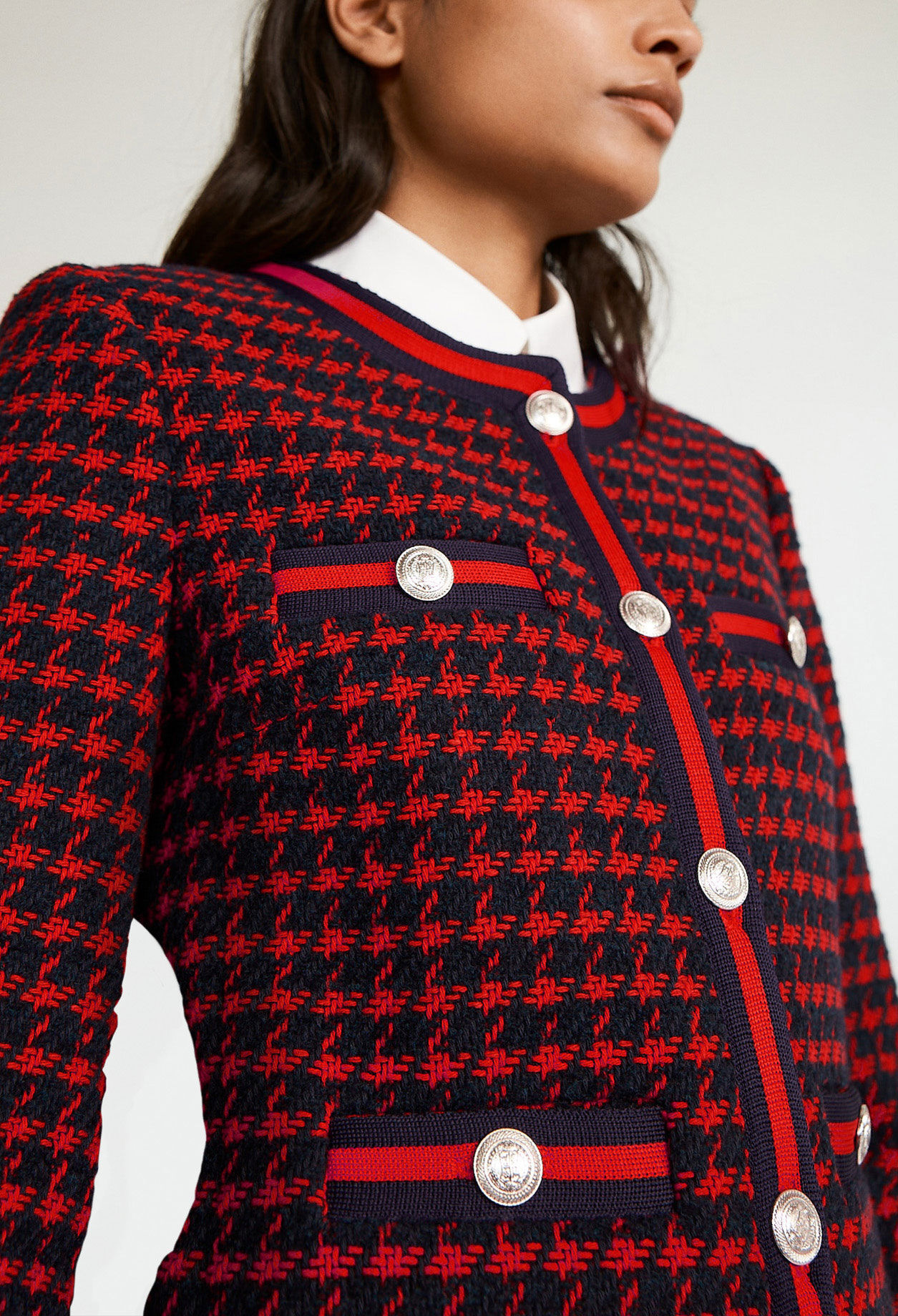 Veste en tweed