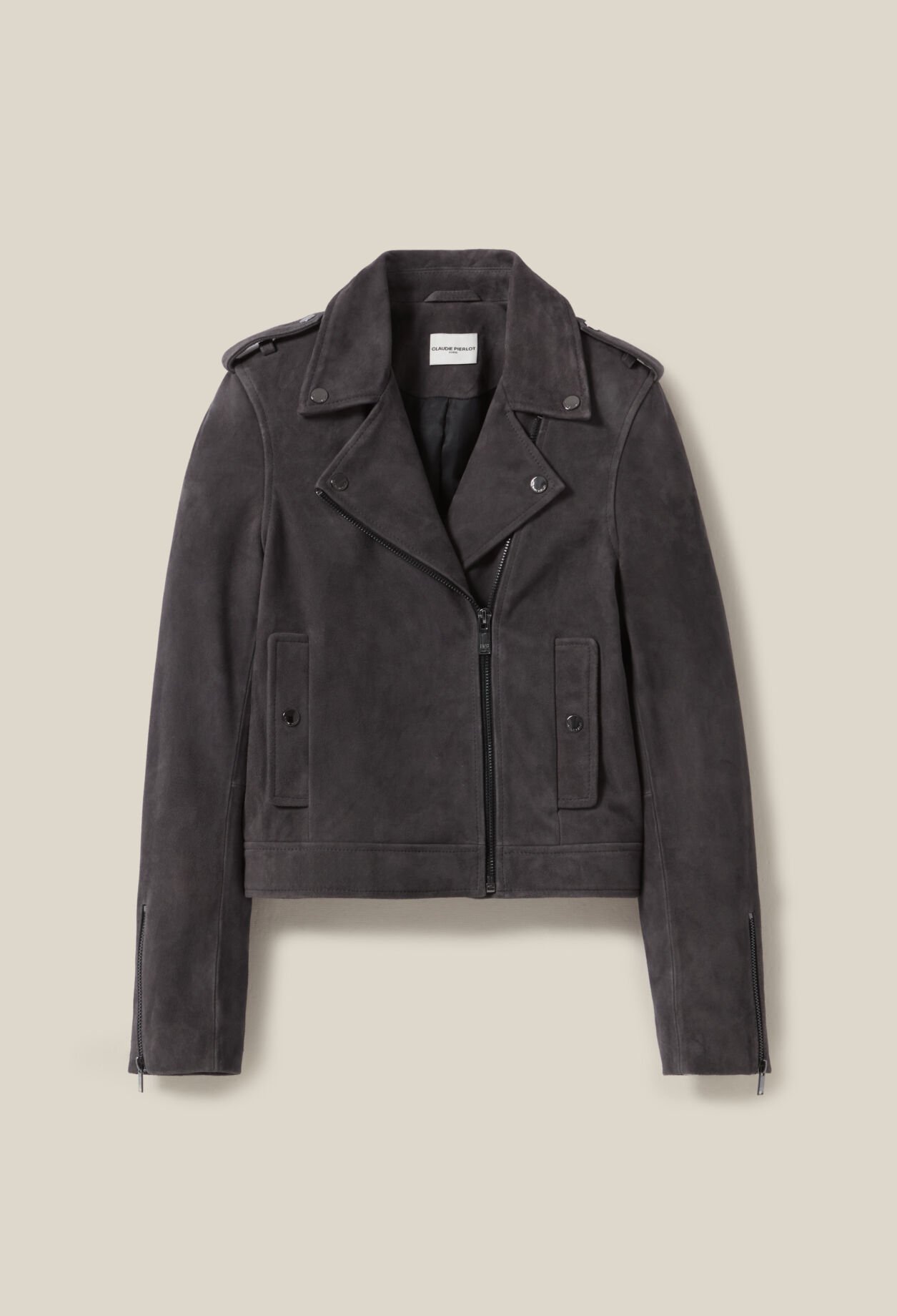 Perfecto cuir claudie pierlot top
