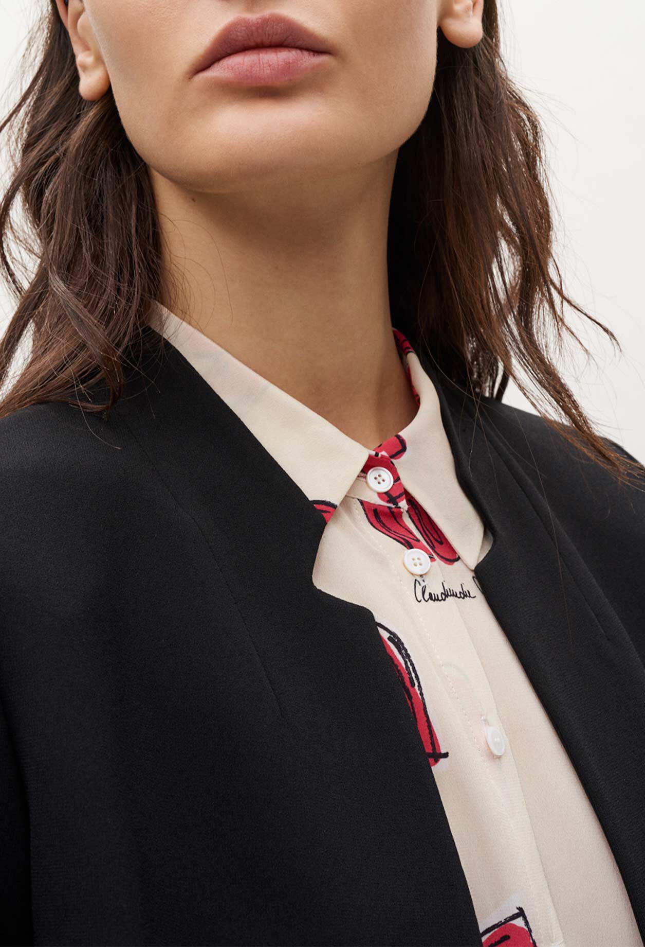 Veste de costume courte