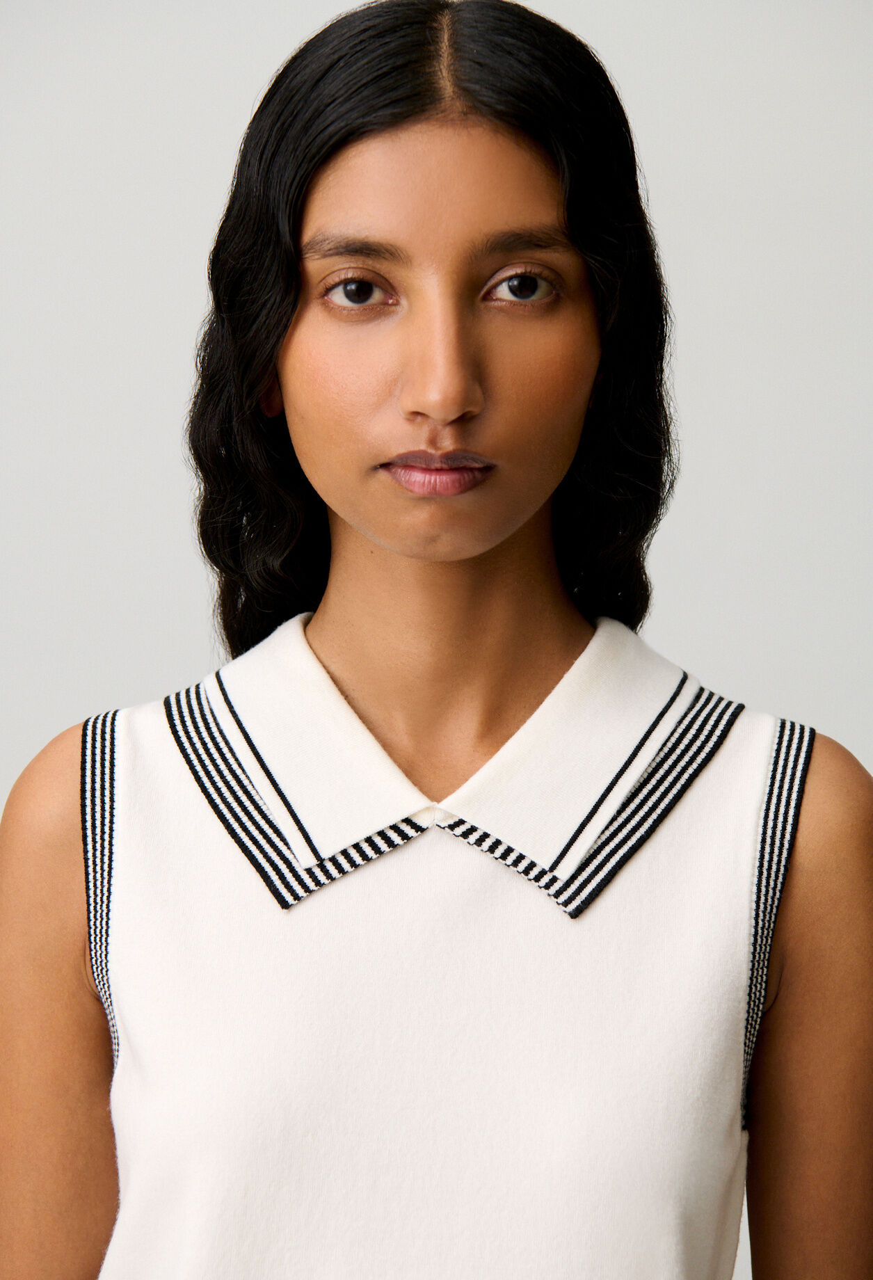 Top maille ray&eacute;