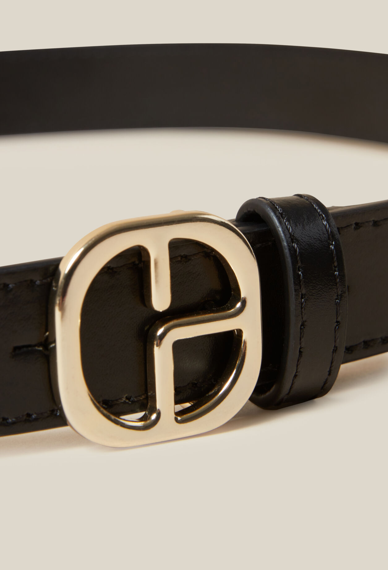 Ceinture cuir noir 