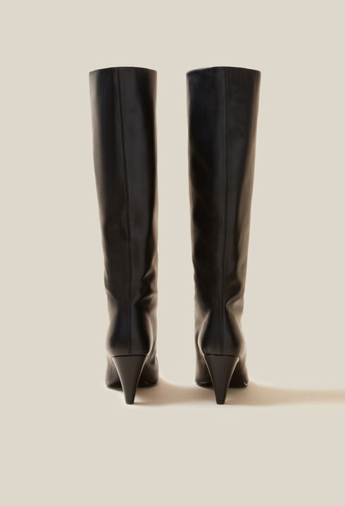 Bottes hautes cuir