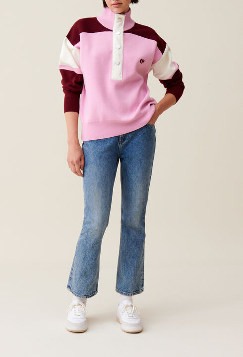 Sweatshirt Minimum col camionneur