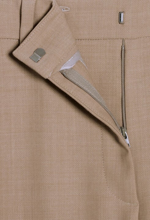 Pantalon de tailleur beige