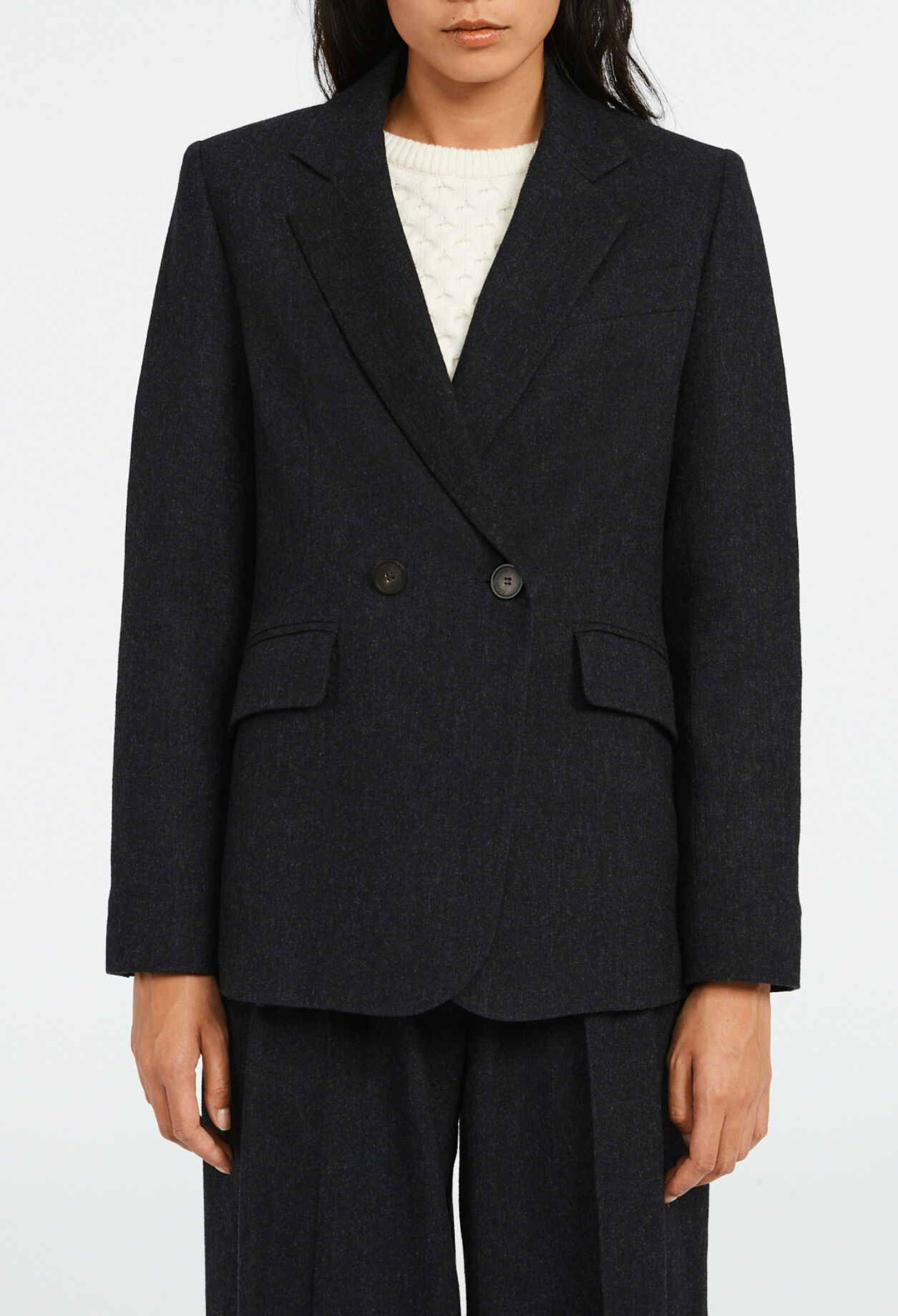 Veste de tailleur chinée