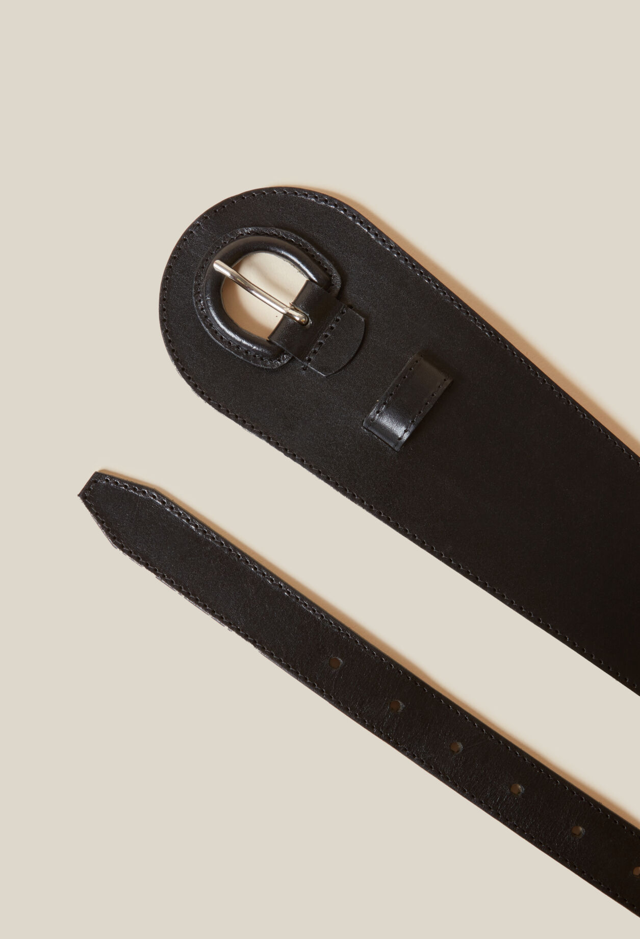 Ceinture cuir noir