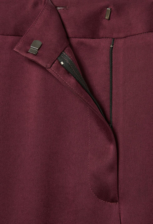 Pantalon fluide satiné