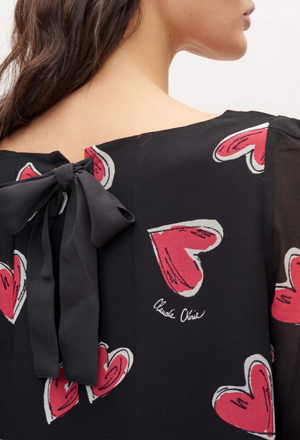 Robe courte evasee pour femme Claudie Pierlot