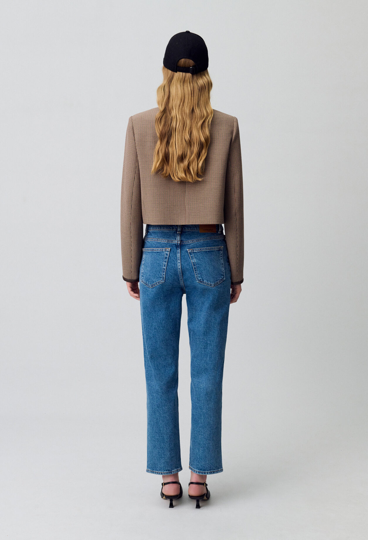 Jean Toto slim 7/8ème bleu délavé