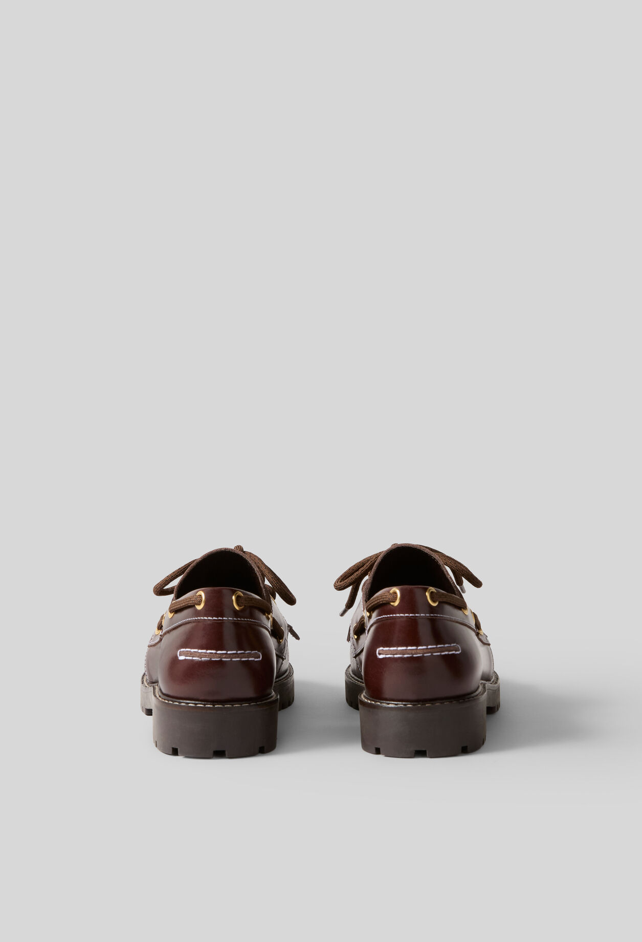 Chaussures bateau cuir