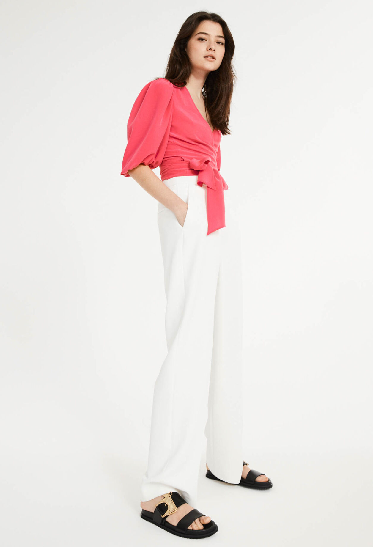 Pantalon blanc pour femme Claudie Pierlot