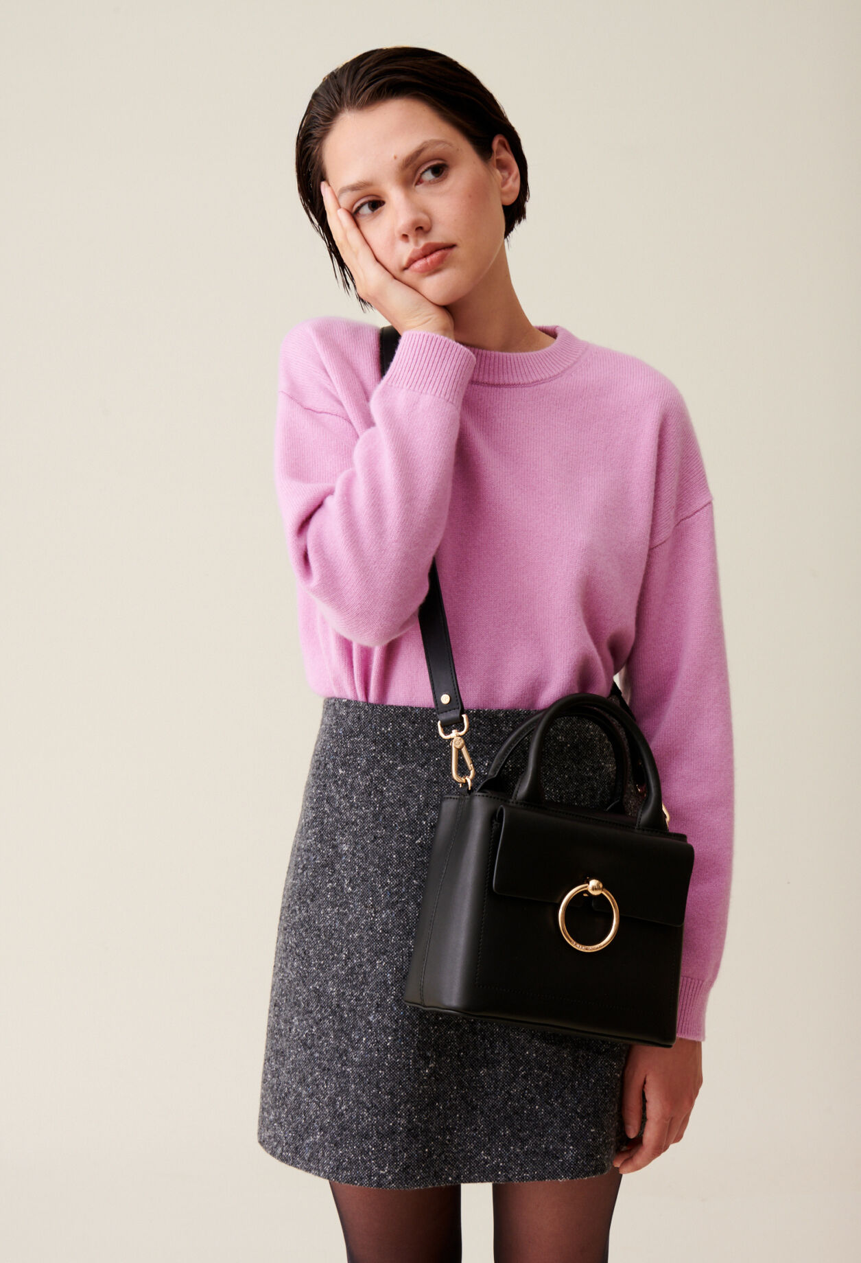 Claudie pierlot sac noir sales