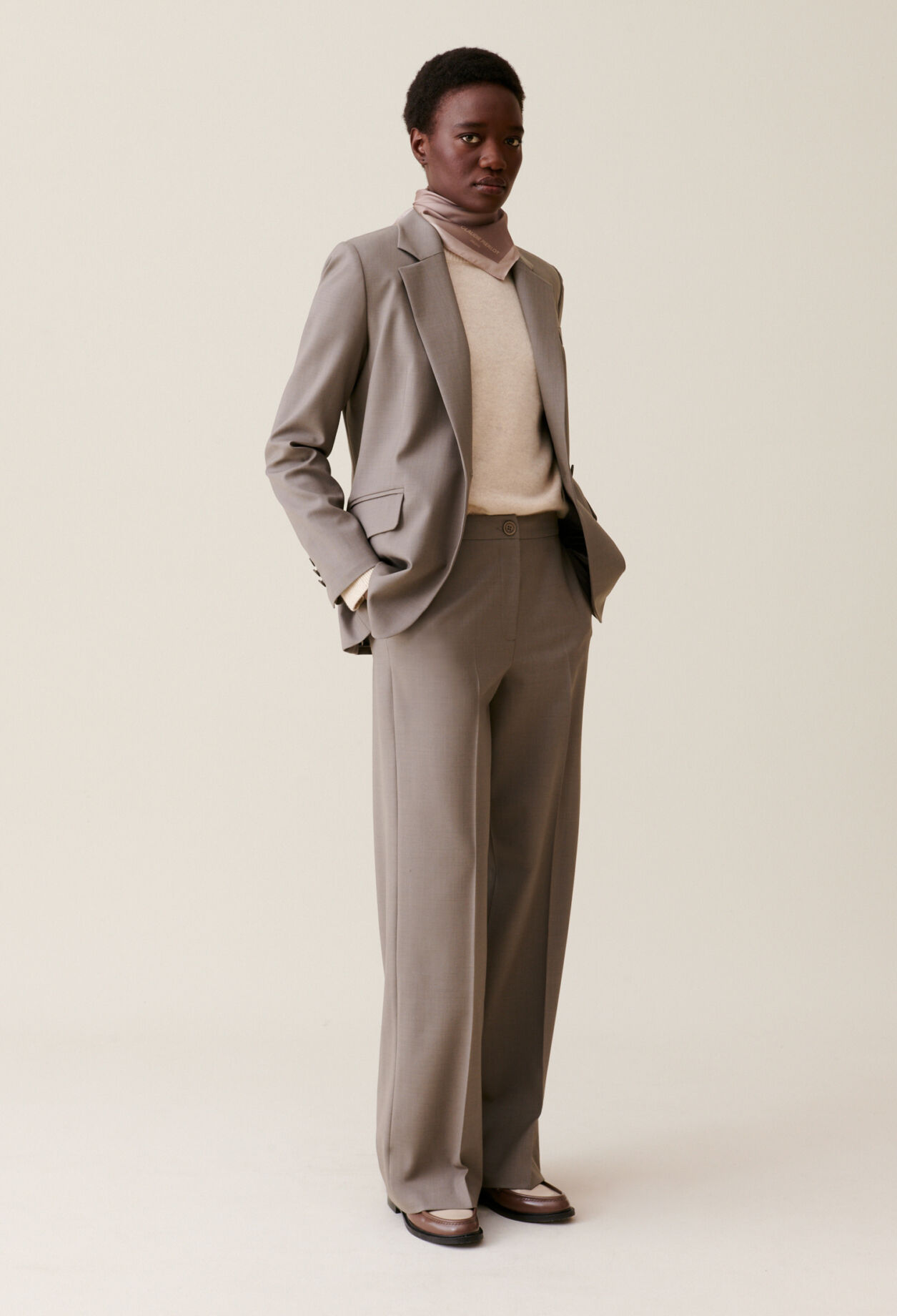 Veste tailleur croisée