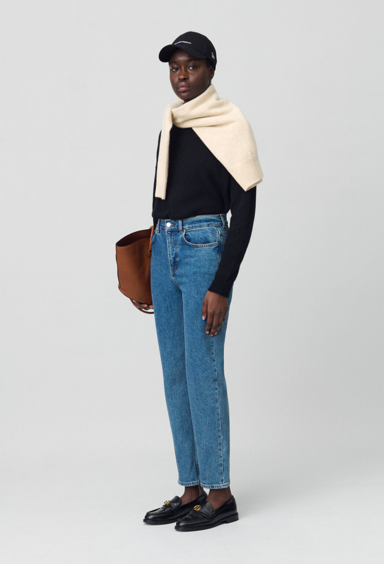 Jean Toto slim 7/8ème bleu délavé