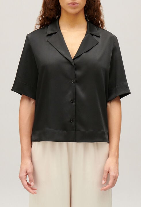 Chemise fluide manches courtes