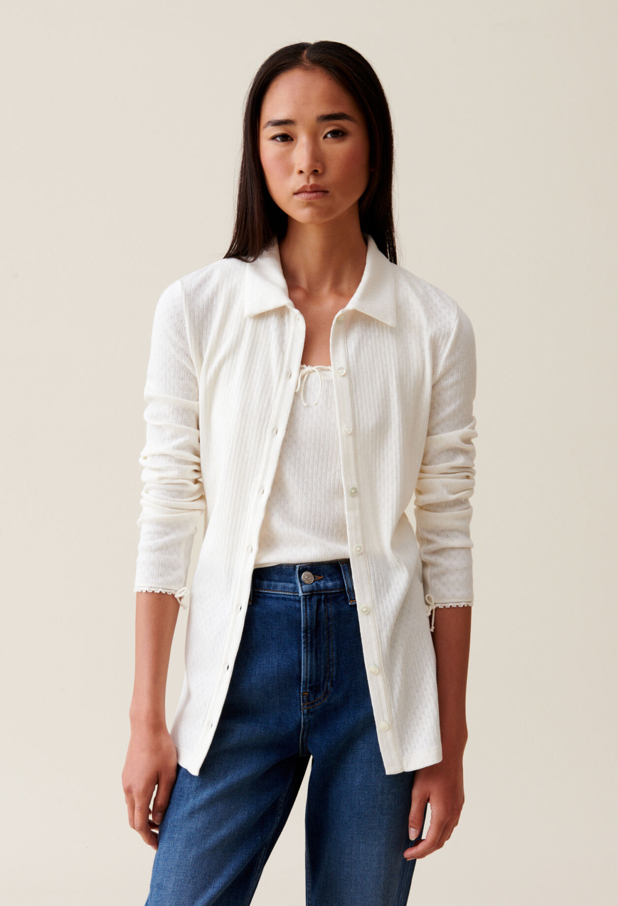 Top col chemise