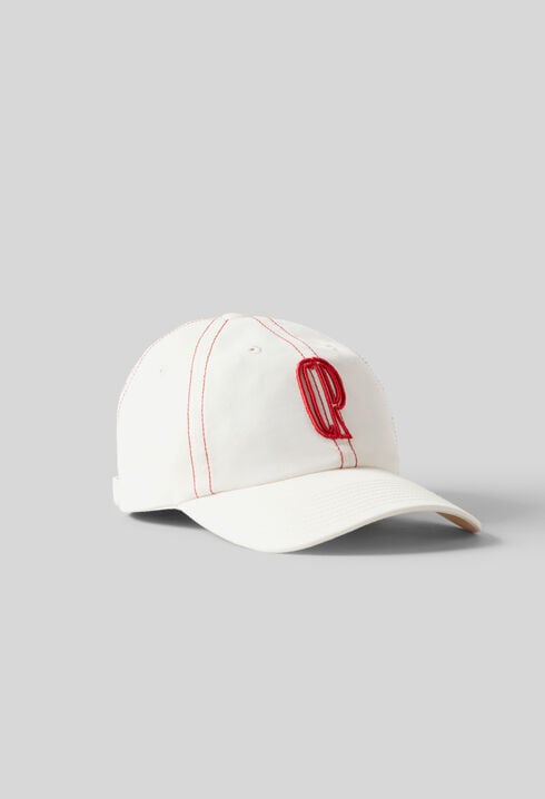 Casquette monogramme CP brodé