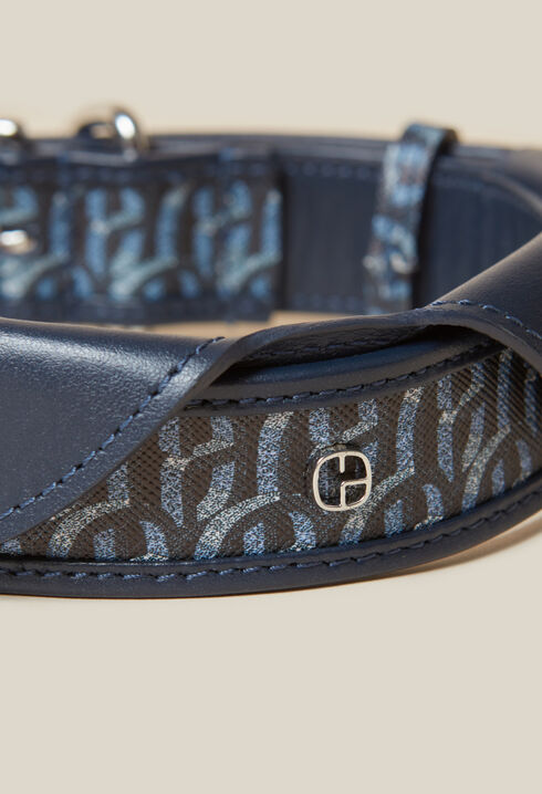 Collier chien monogramme CP