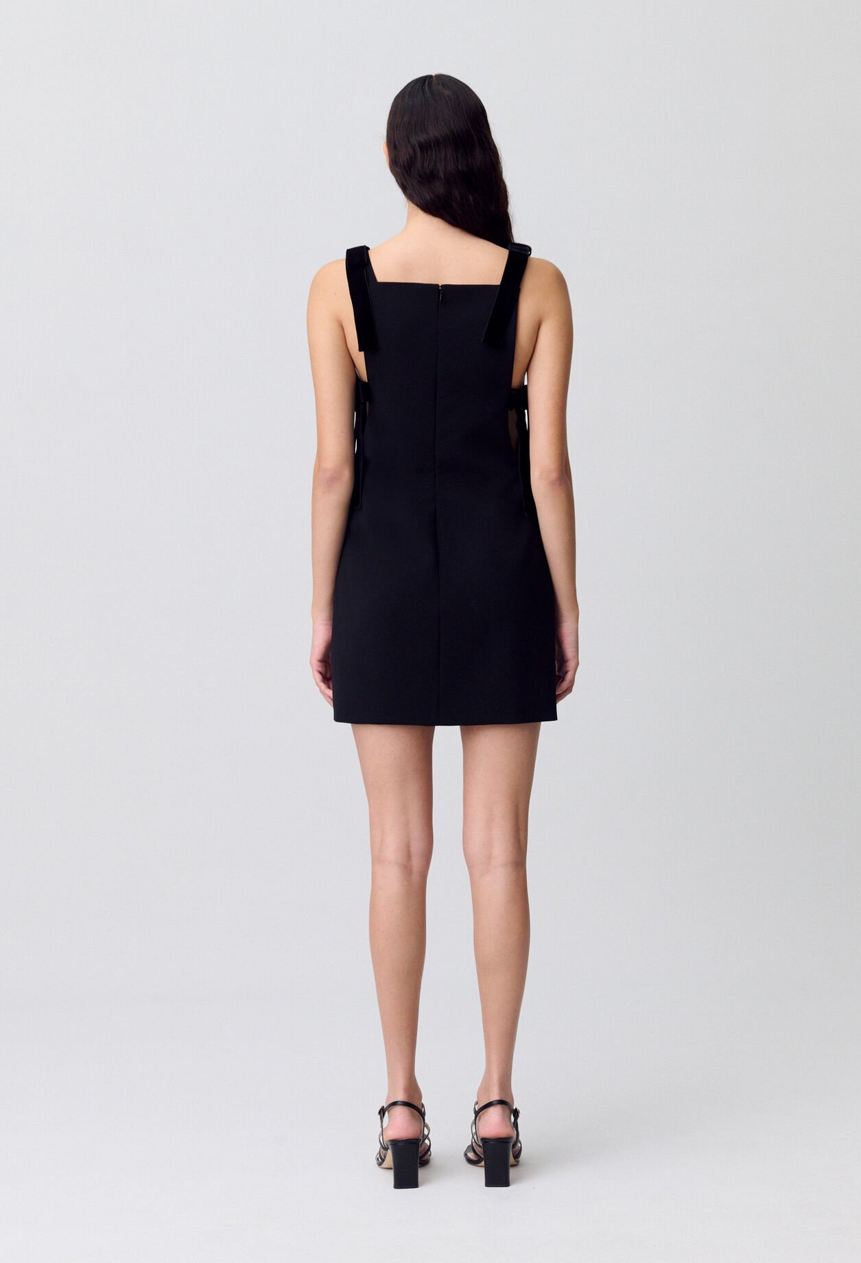 Robe courte velours