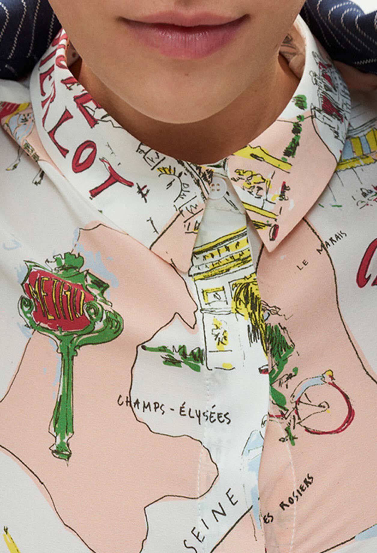 Chemise imprimée