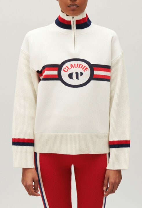 Pull oversize maille