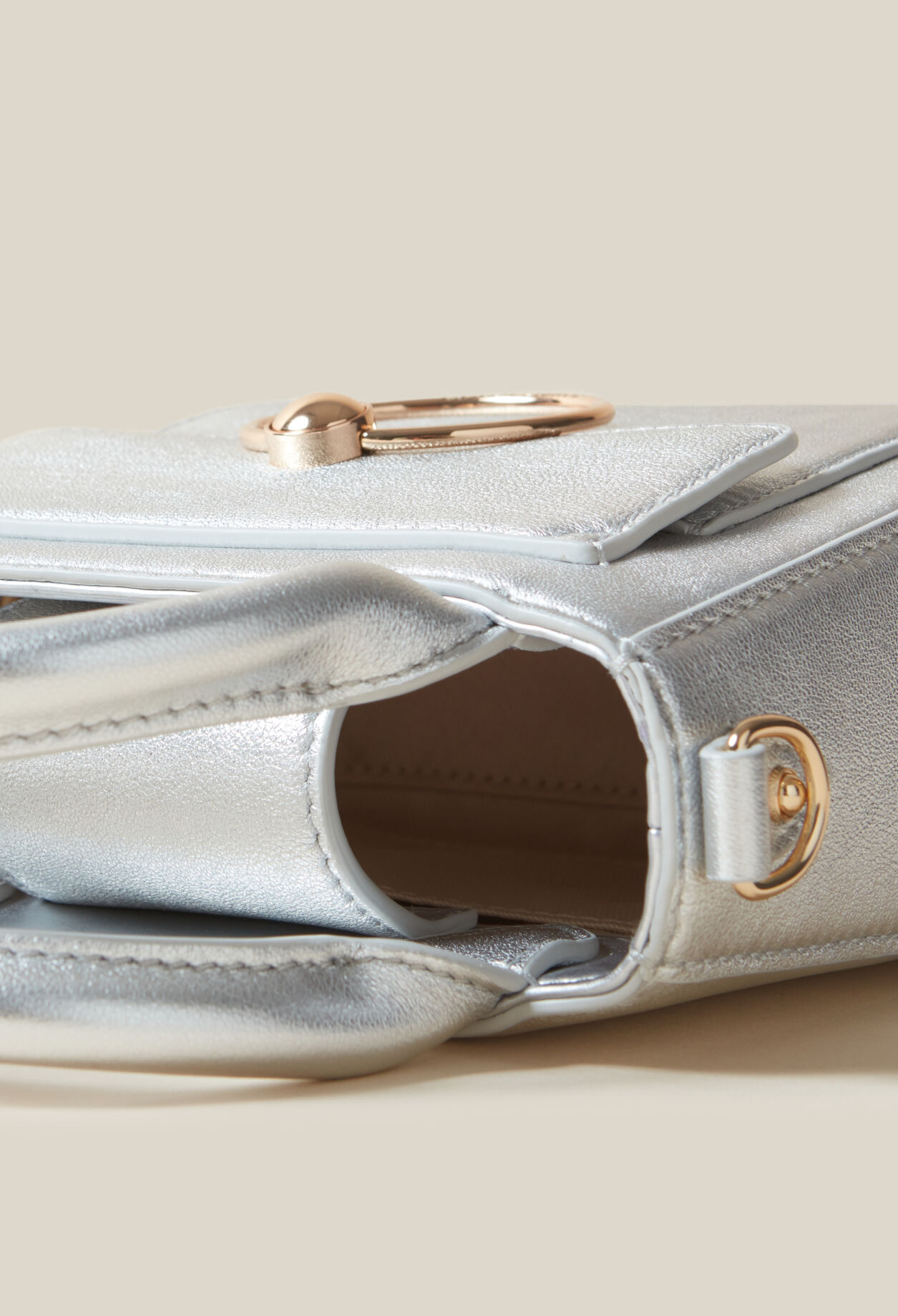 Sac Anouck nano argenté