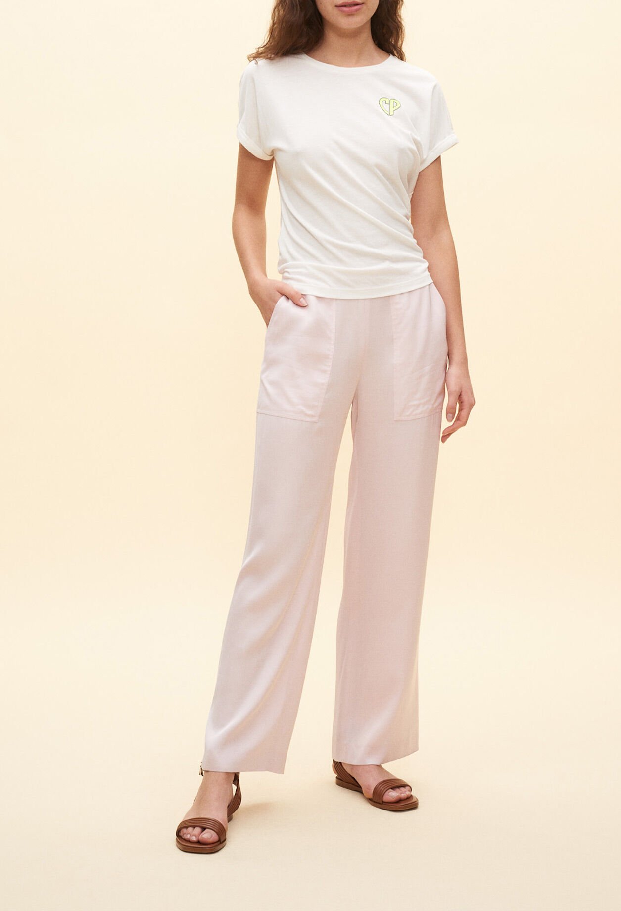 Pantalon évasé