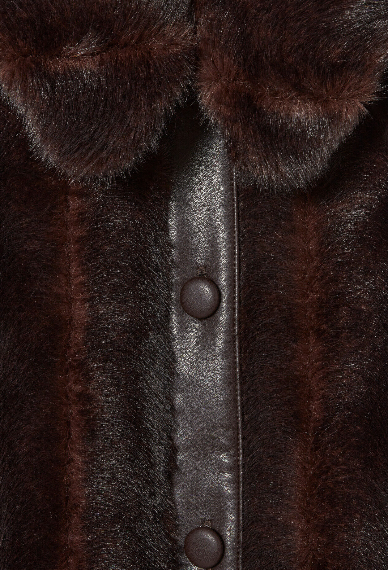 Manteau fausse fourrure