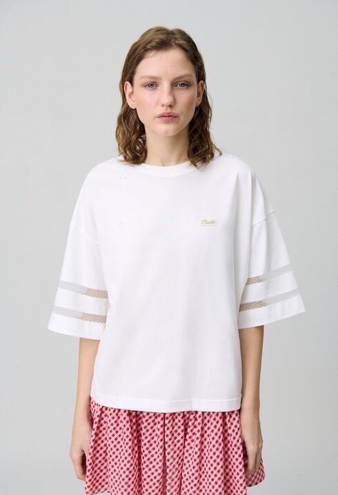T-shirt coton oversize