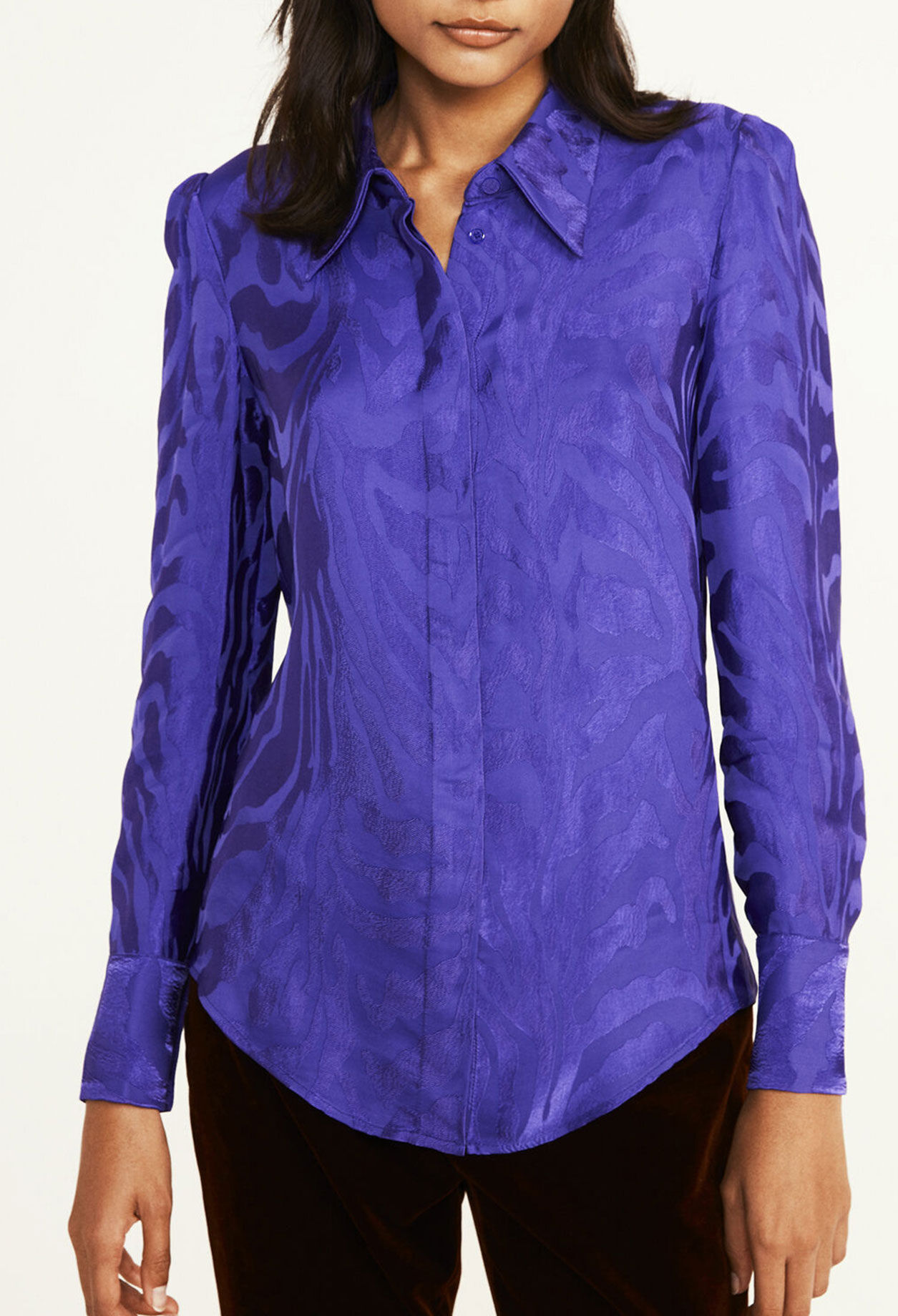 Chemise satinée