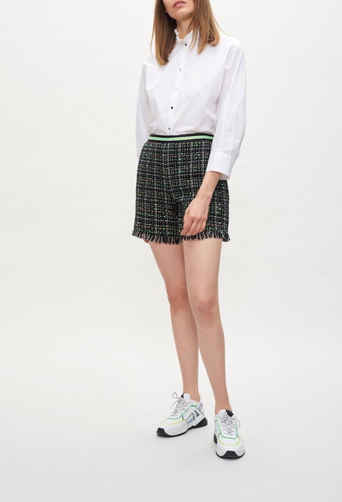Short en tweed
