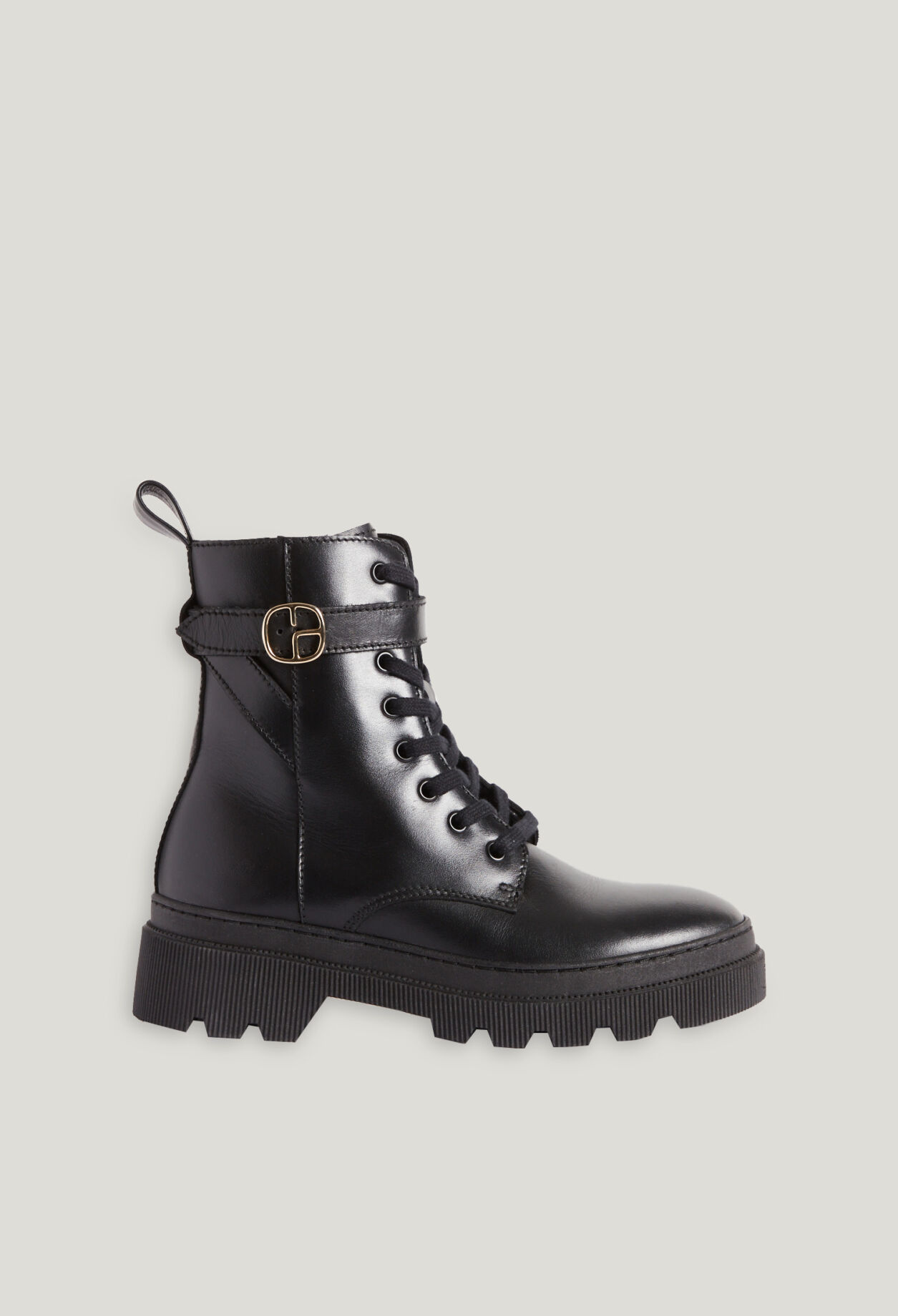 Bottines cuir noir pour femme Claudie Pierlot