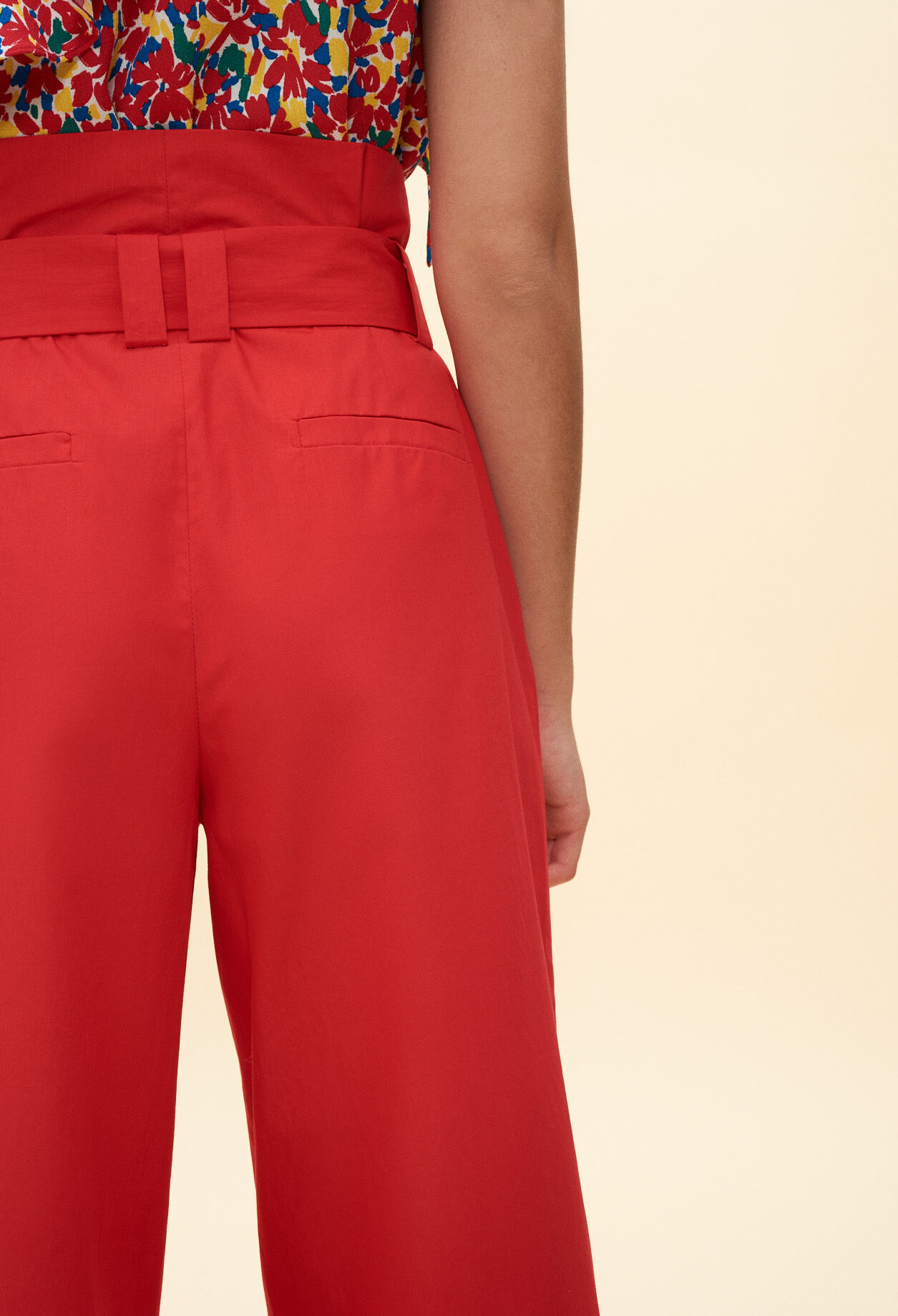 Pantalon ceinturé