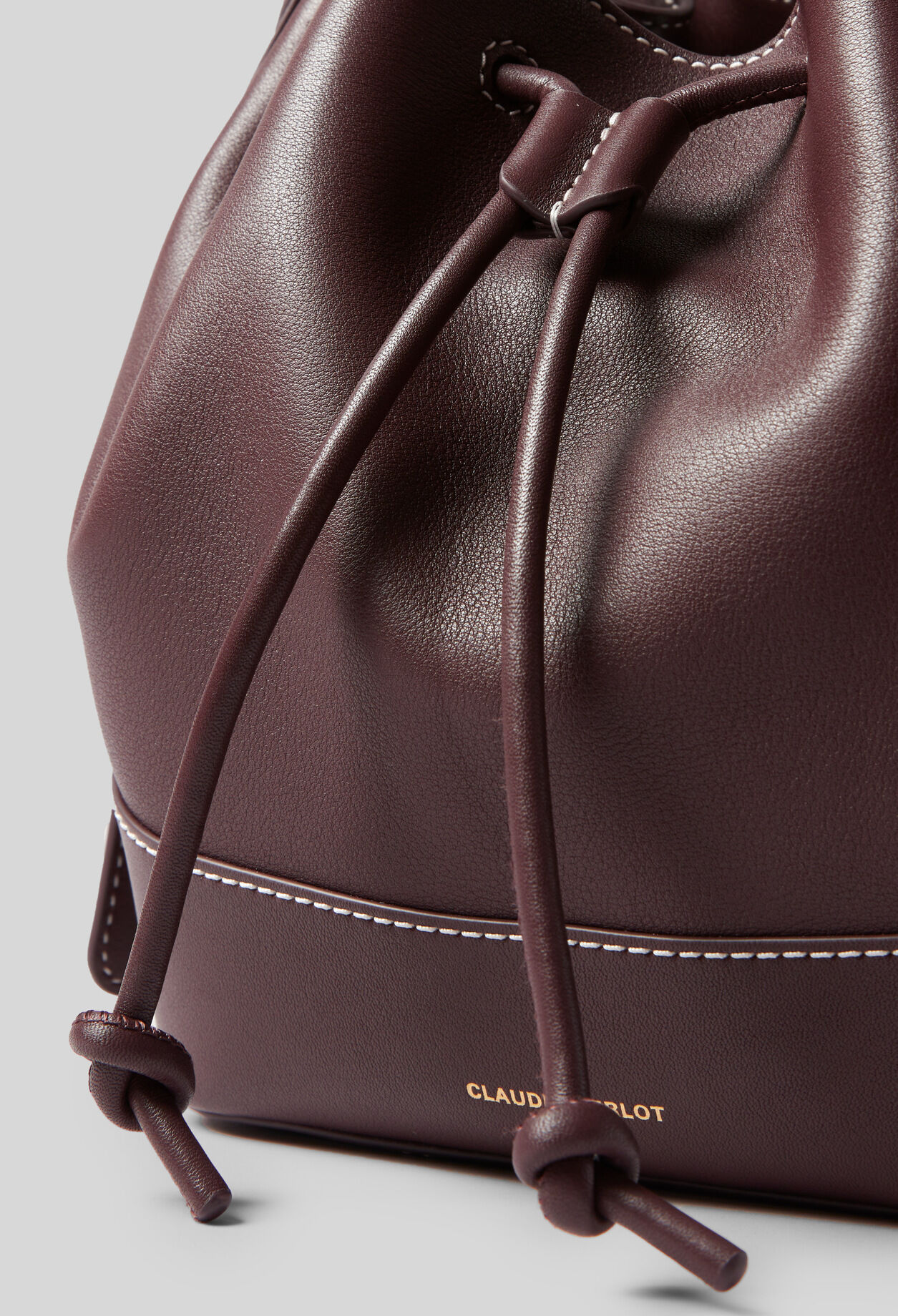 Sac seau cuir