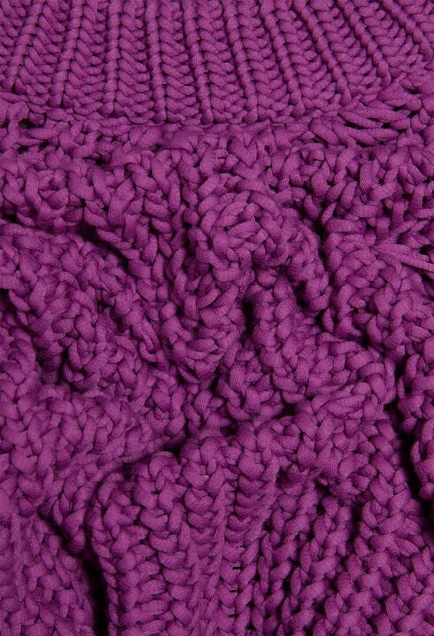 Pull en grosse maille