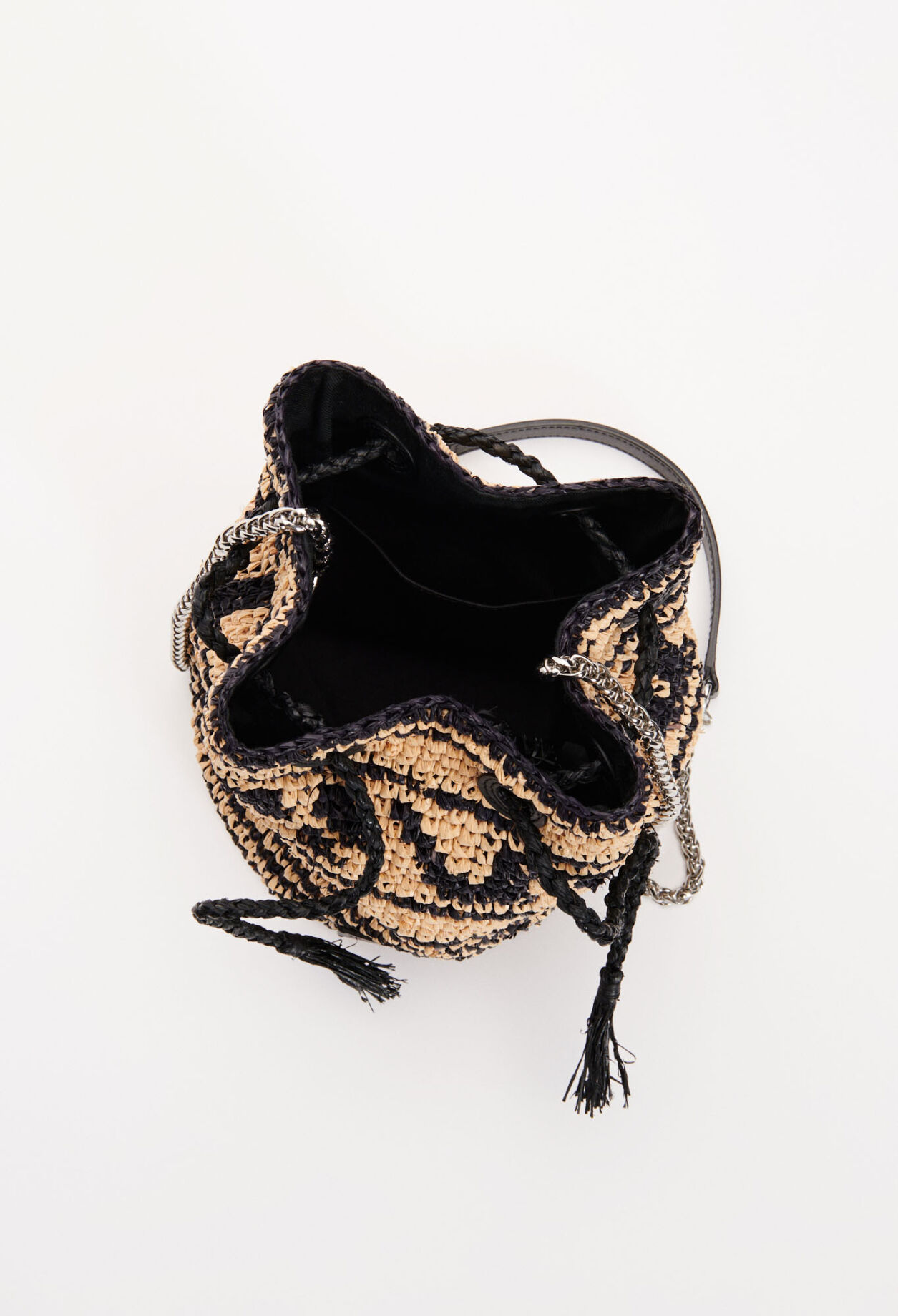 Sac à main en raphia