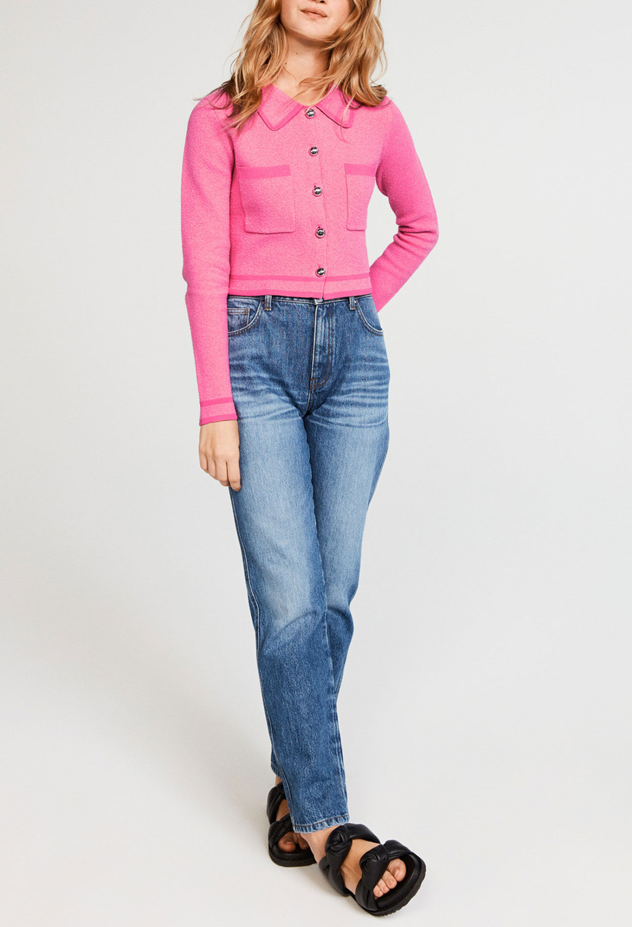 Cardigan à col