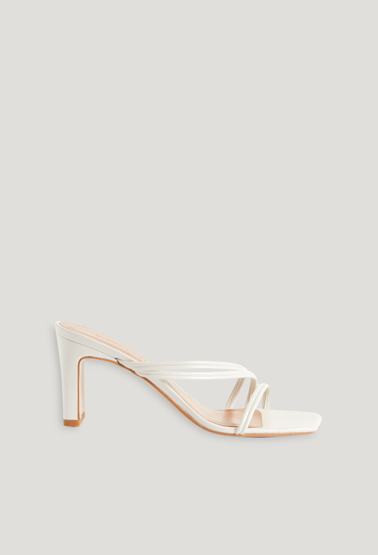 Sandales fines brides nacre pour femme Claudie Pierlot