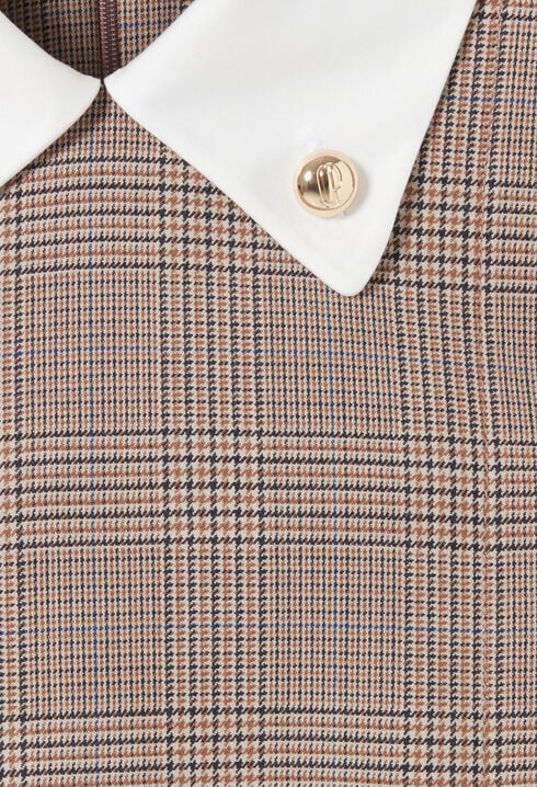 Robe courte carreaux