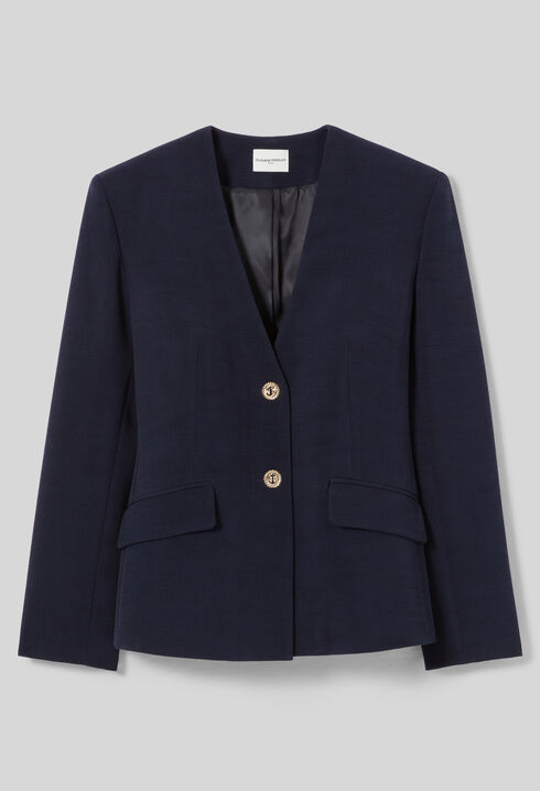 Veste tailleur cintr&eacute;e