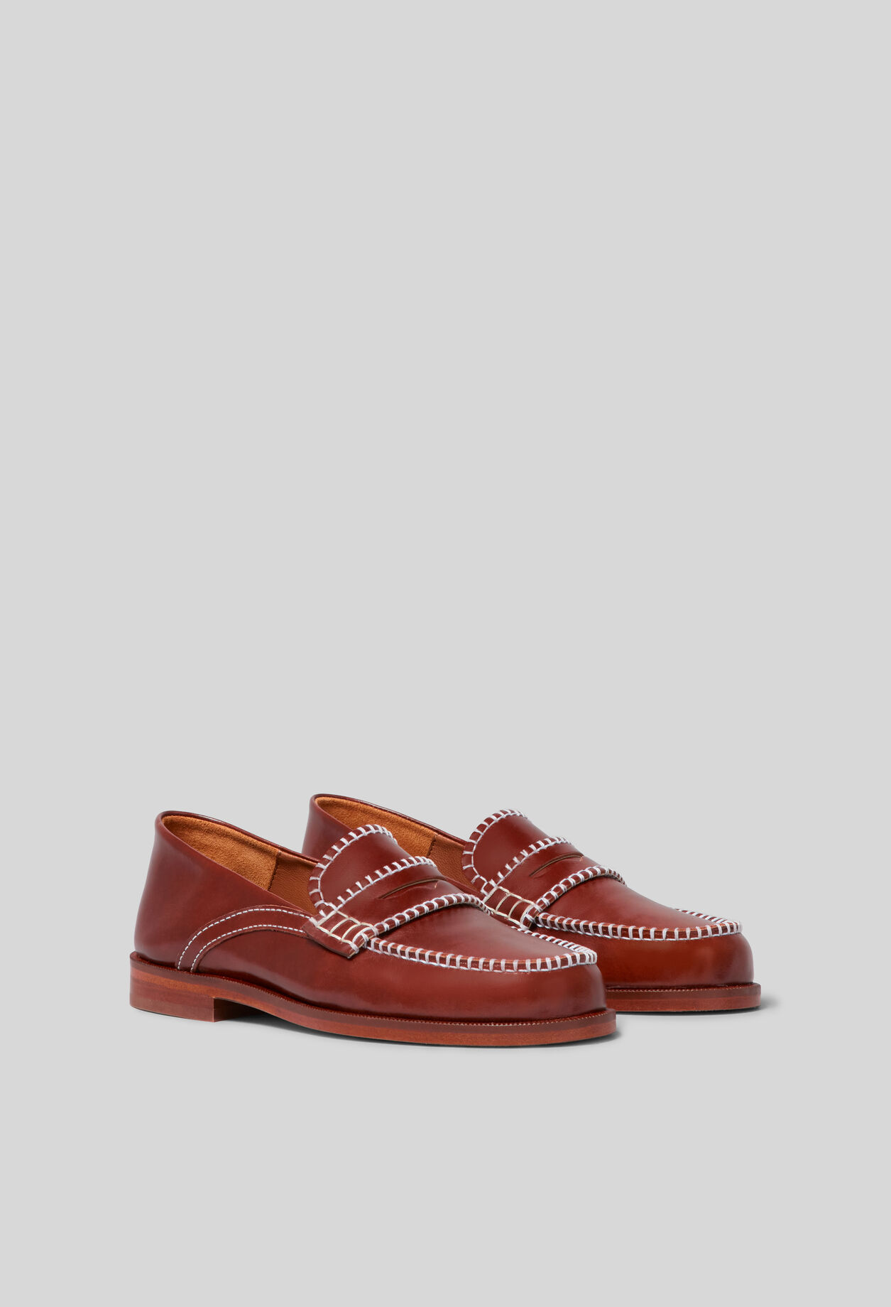 Mocassins cuir lisse