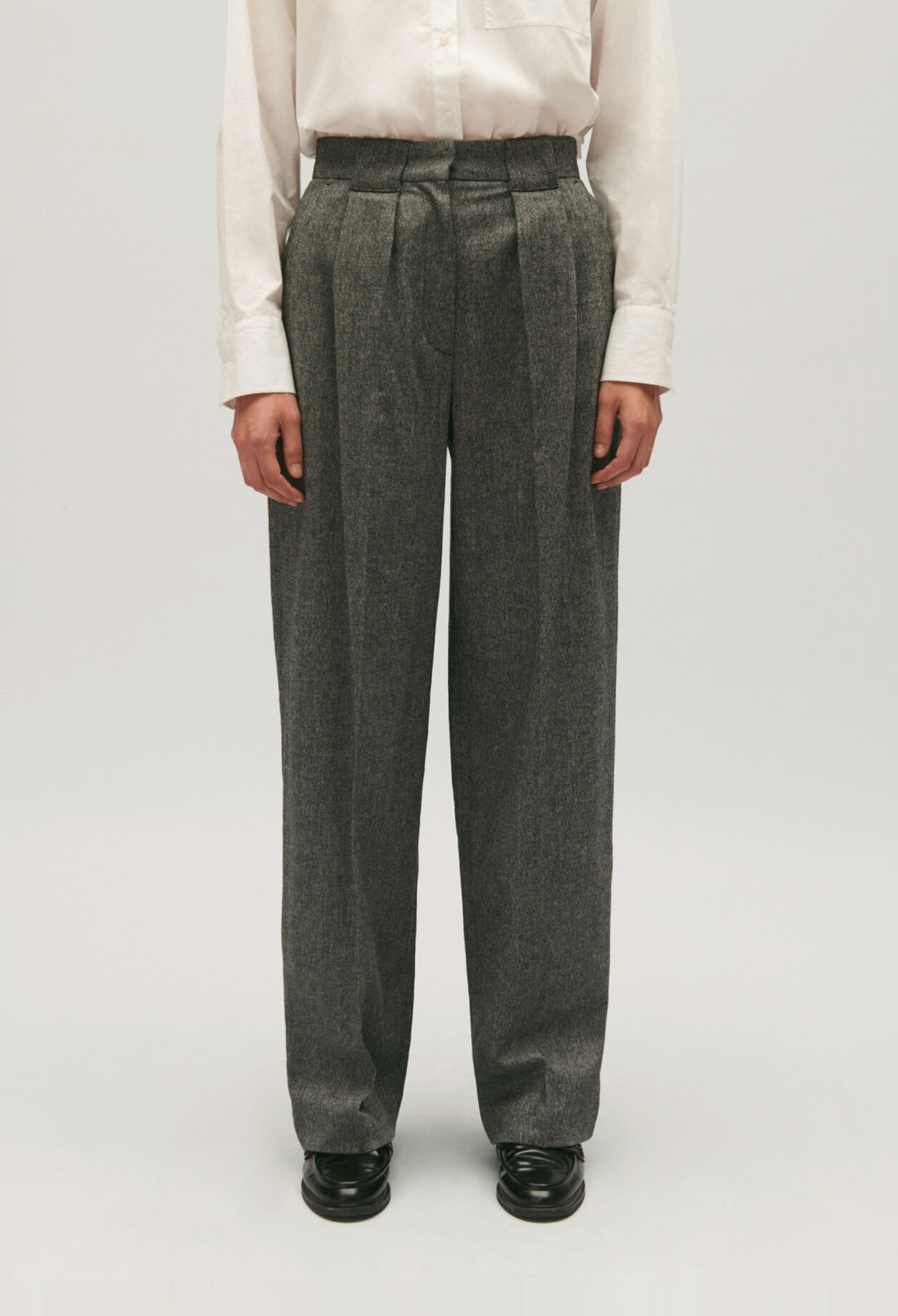 Pantalon de tailleur large